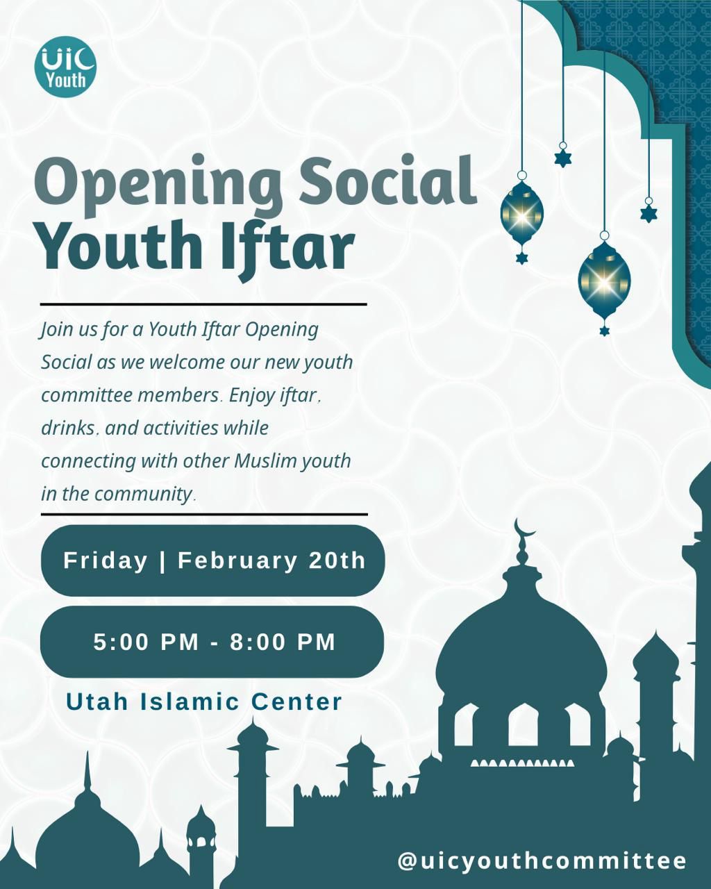 Youth Iftar Flyer