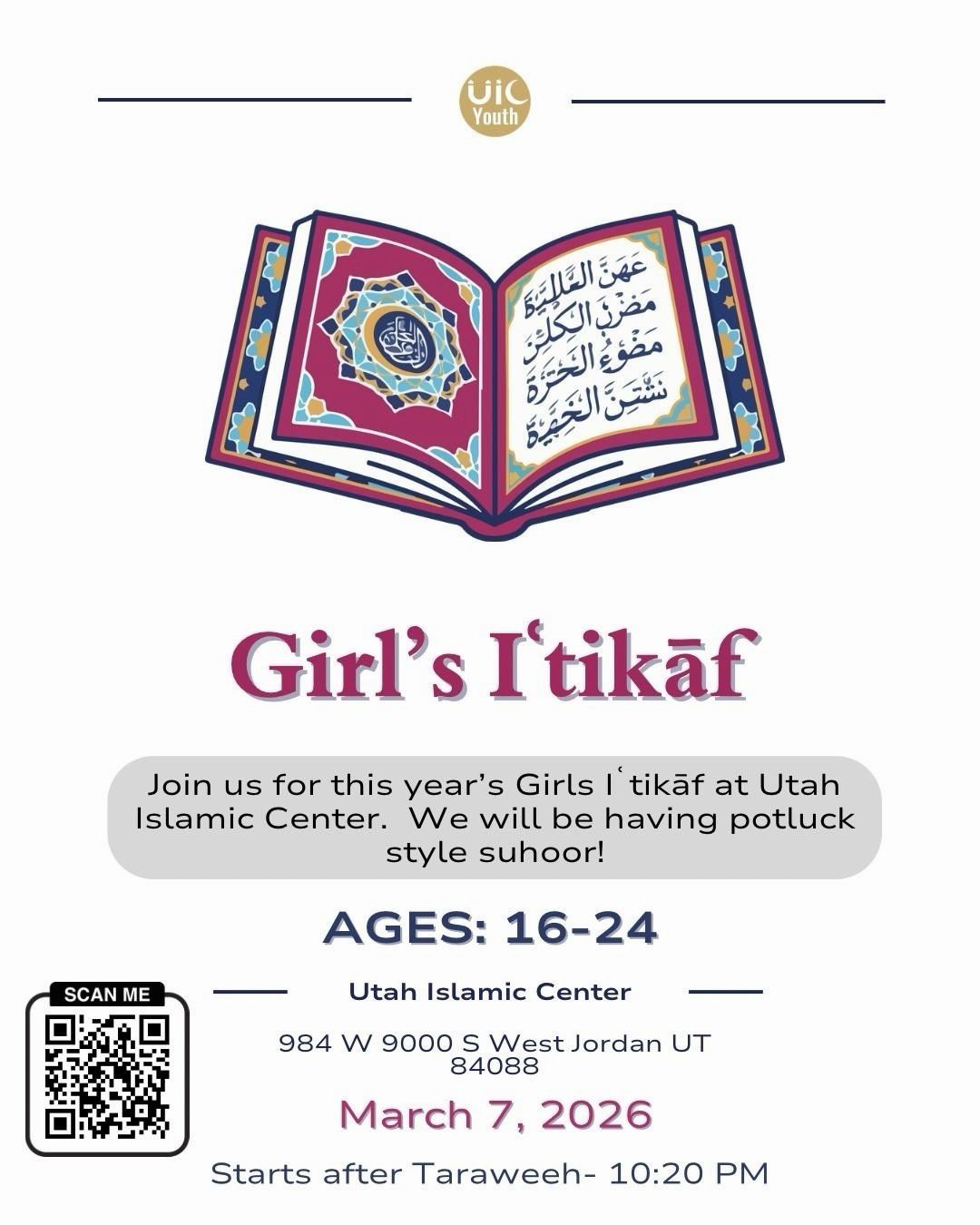 Girl's I'tikaf