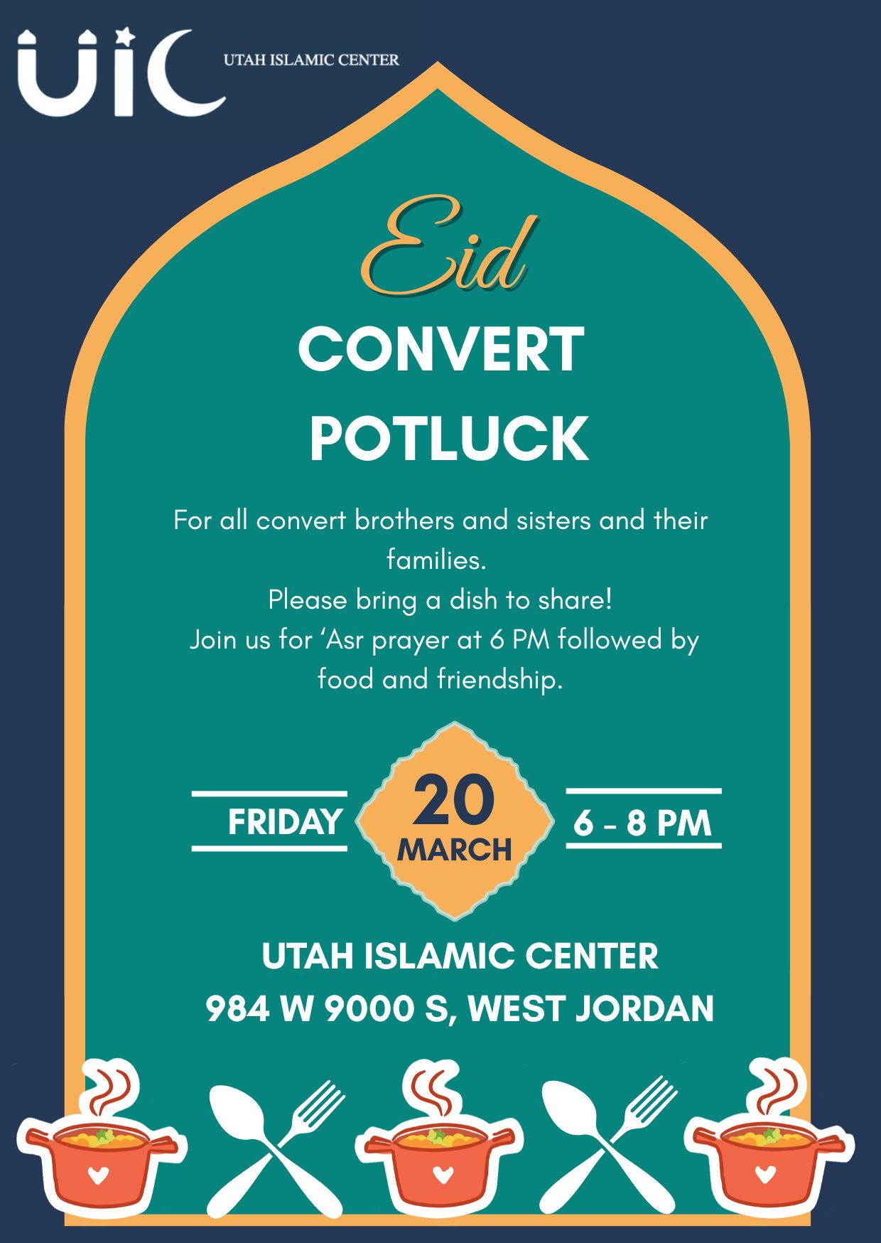 Convert Sign Up Flyer