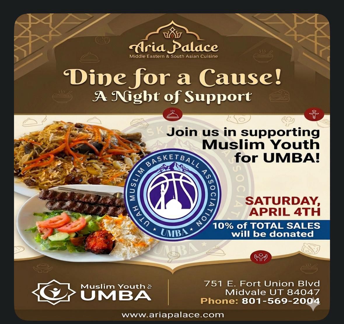 Dine for a Cause Flyer