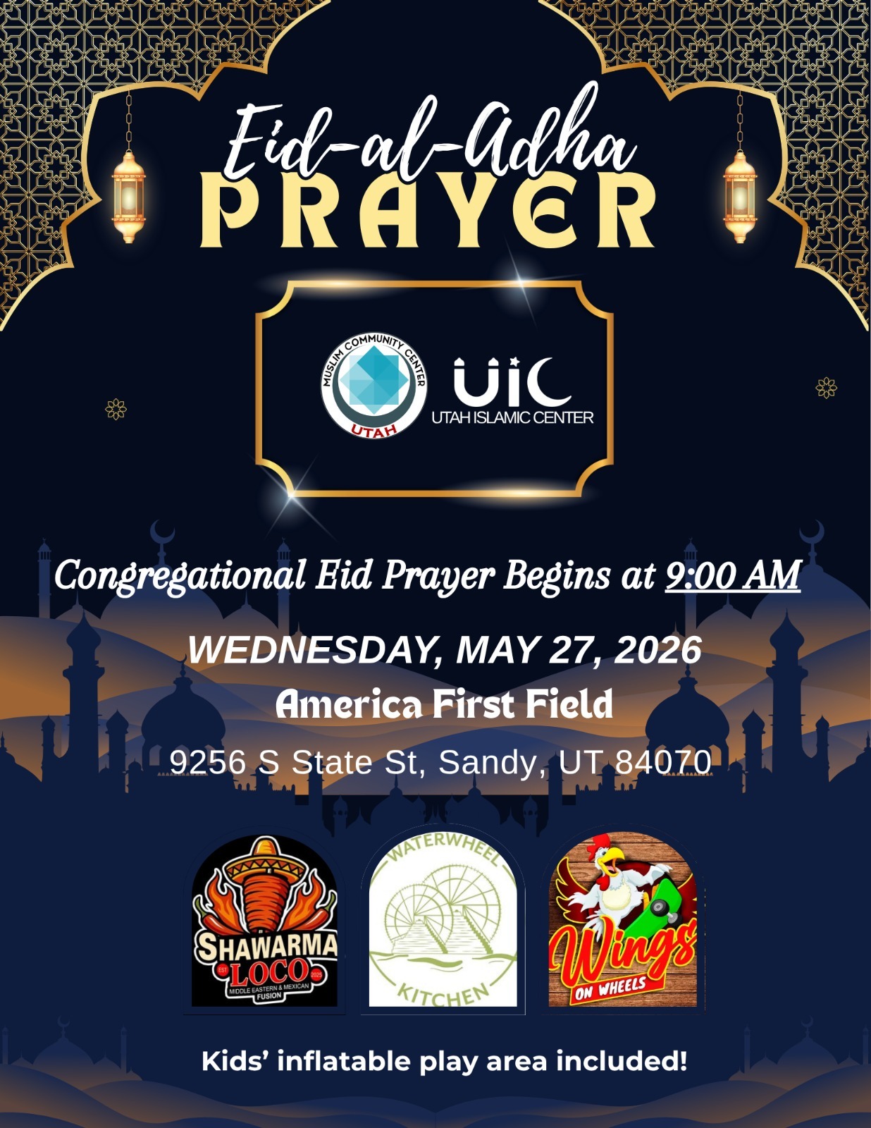 Eid al-Adha Prayer Flyer