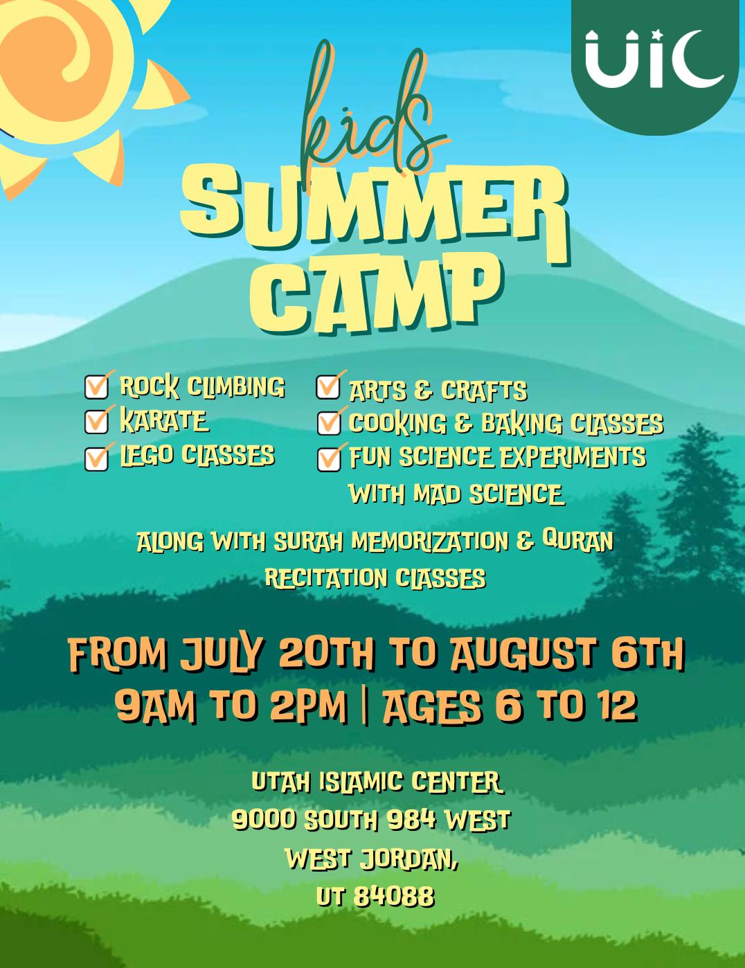 Summer Camp Flyer