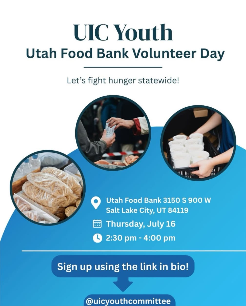 Utah Food Bank Volunteer Day Flyer