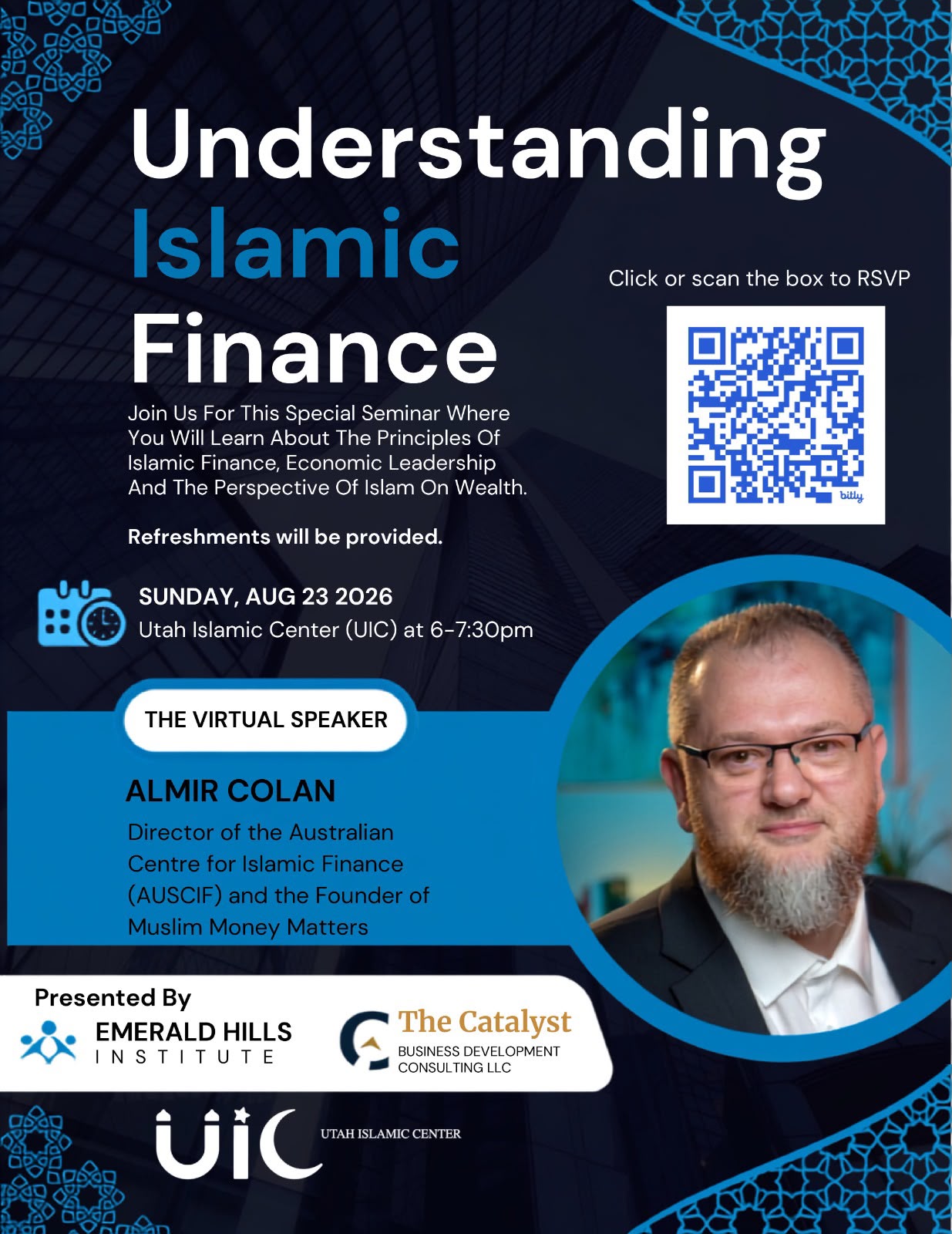 Understanding Islamic Finance Seminar Flyer